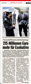 20201016 Wien 215 Mio mehr für Polizei-Planstellen und Ausrüstung.jpg