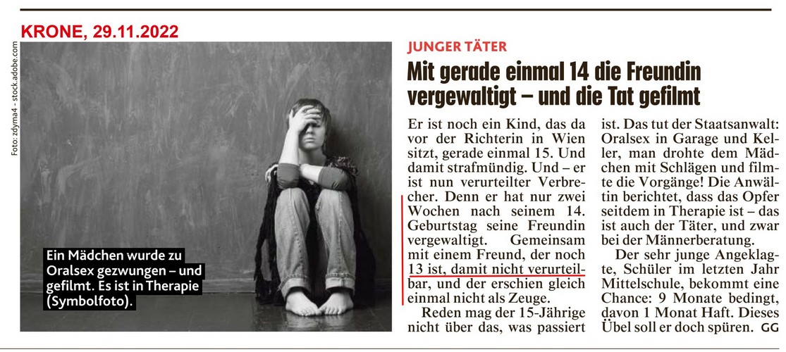 20221129 Wien 14 jähriger Vergewaltigt Freundin und filmt die Tat.jpg